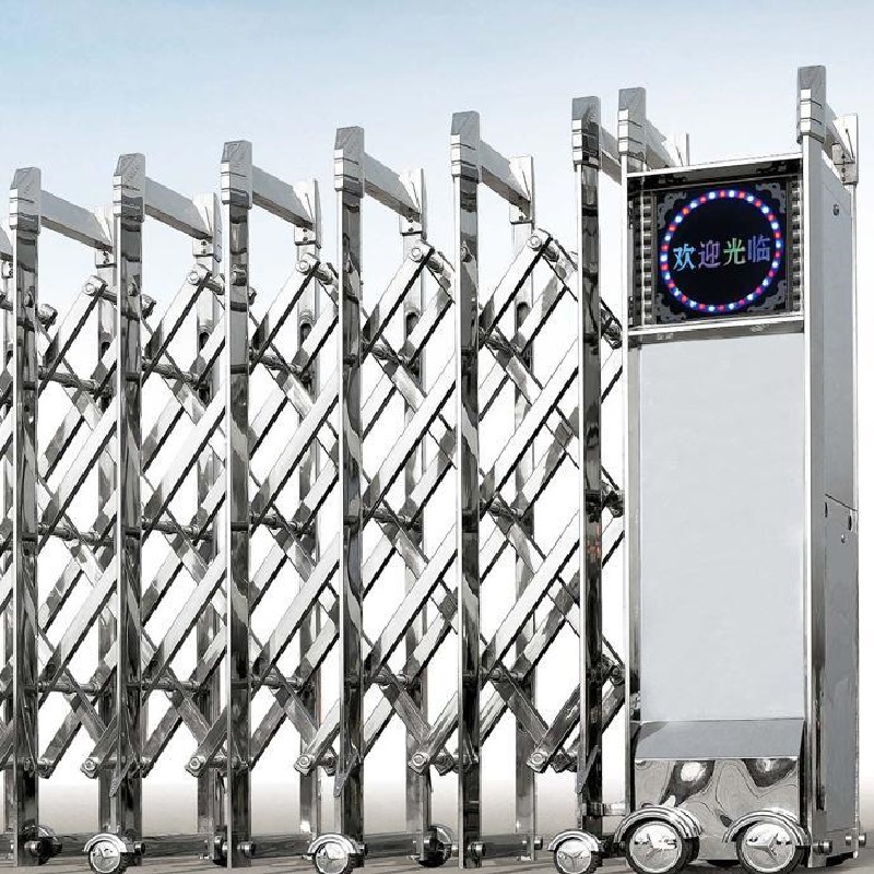 不銹鋼伸縮門(mén)